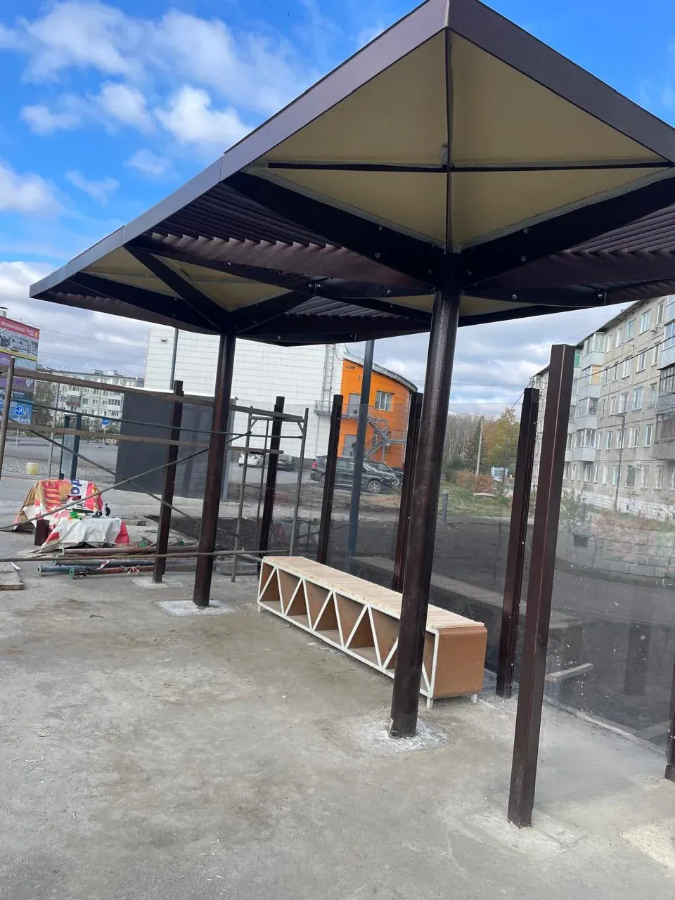 Парковый навес